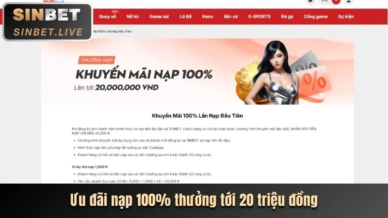 Tổng quan các chương trình khuyến mãi đa dạng của V6BET